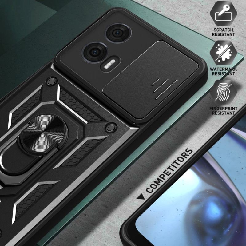 Maskica Motorola Edge 50 Fusion Potporni Prsten I Klizna Zaštita Za Kameru