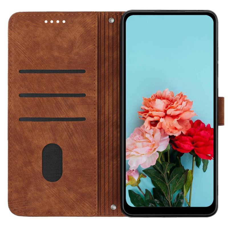 Kožna Futrola Oppo Reno 12f 5g Boje S Efektom Antilopa