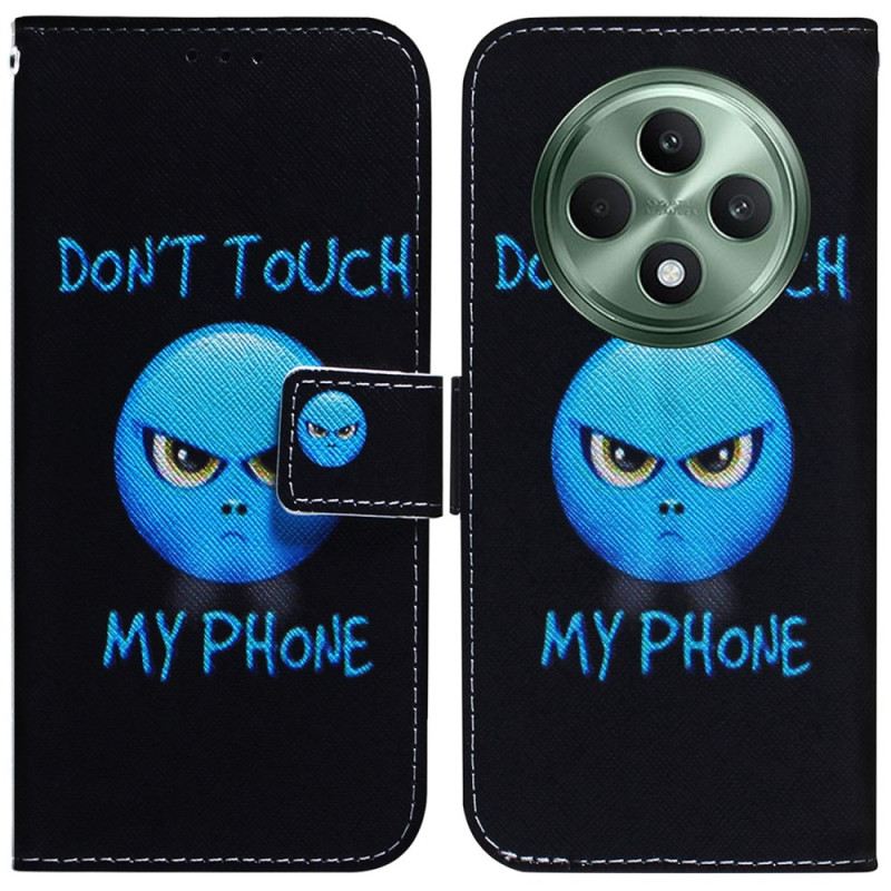 Kožna Futrola Oppo Reno 12f 5g Emoji Telefona