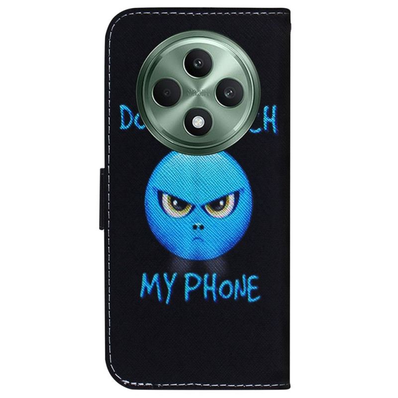 Kožna Futrola Oppo Reno 12f 5g Emoji Telefona