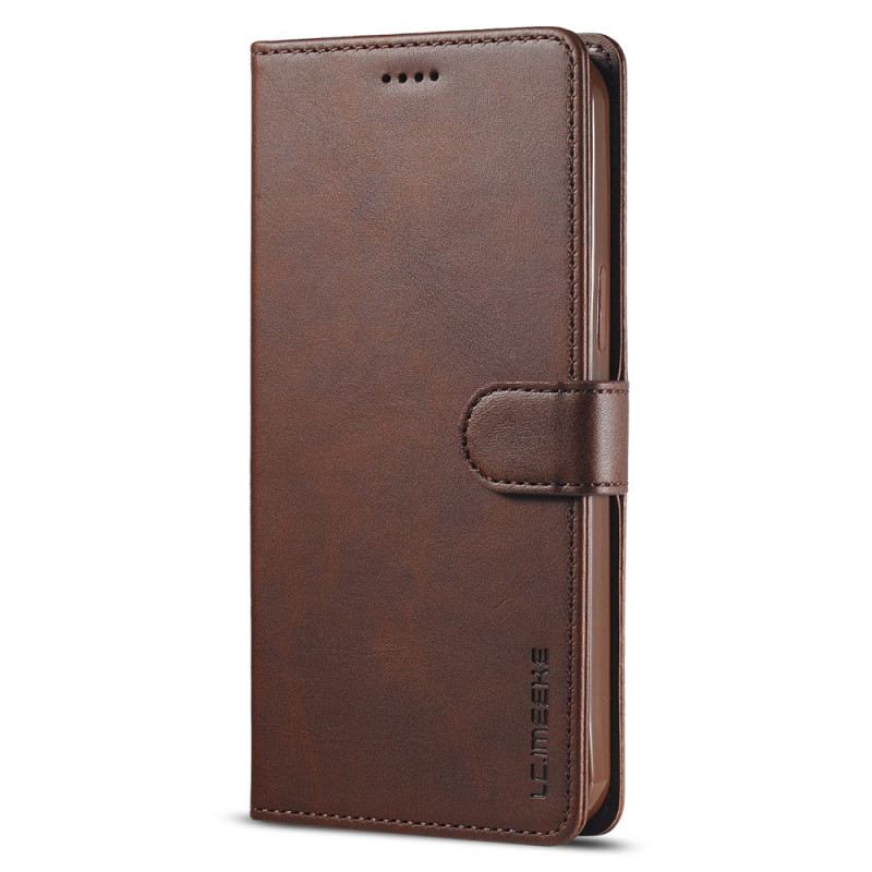 Flip Futrola iPhone 15 Plus Efekt Kože Lc.imeeke
