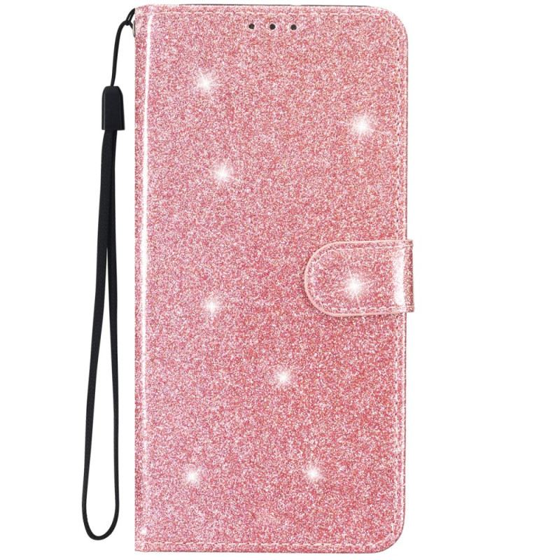 Futrola iPhone 15 Plus Svjetlucavi Efekt S Remenom