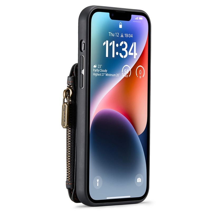 Maskica iPhone 15 Plus Novčanik Caseme Stil Novčanika