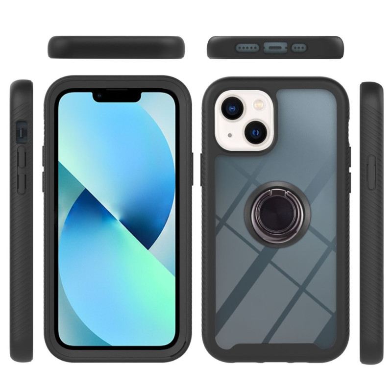 Maskica iPhone 15 Plus Prozirna S Potpornim Prstenom