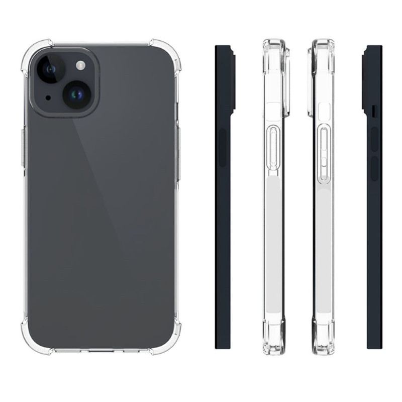 Maskica iPhone 15 Plus Prozirni Ojačani Uglovi