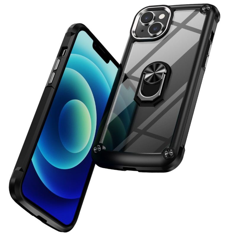 Maskica iPhone 15 Plus Prozirno S Potpornim Prstenom