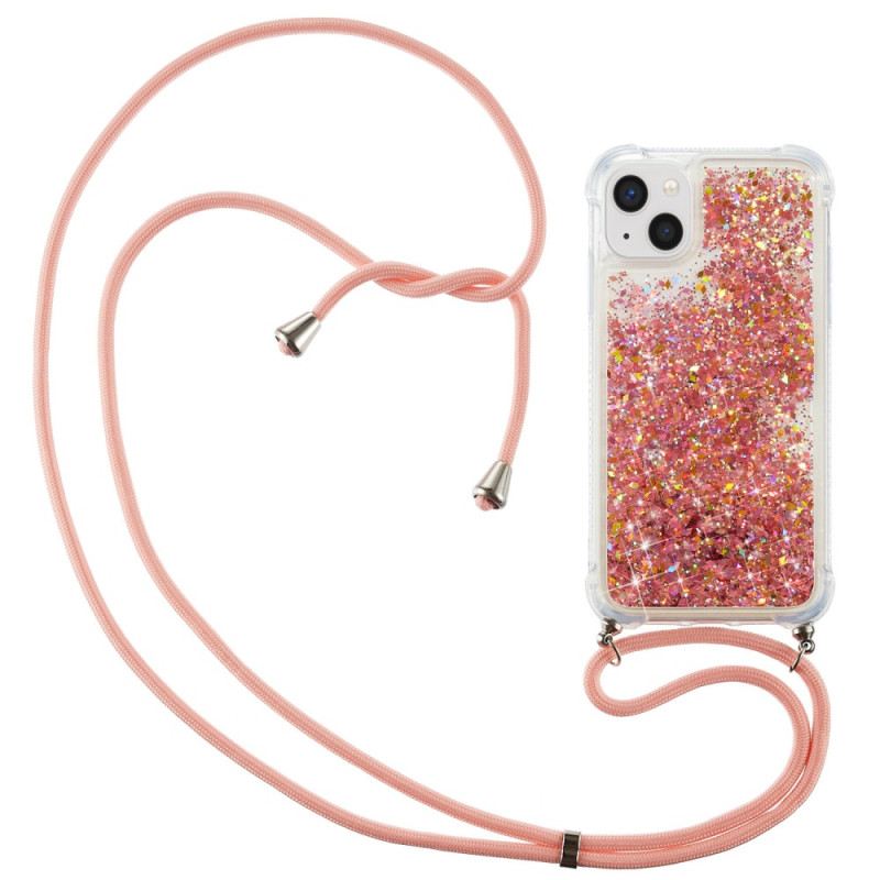 Maskica iPhone 15 Plus Uzica Sa Šljokicama