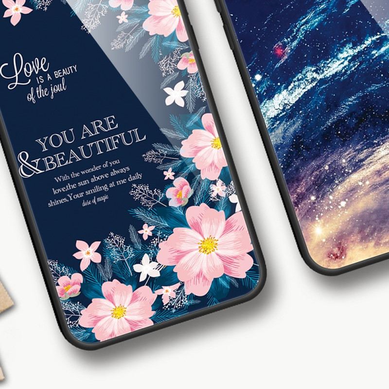 Maskica iPhone 15 Plus Volite Ružičasto Cvijeće