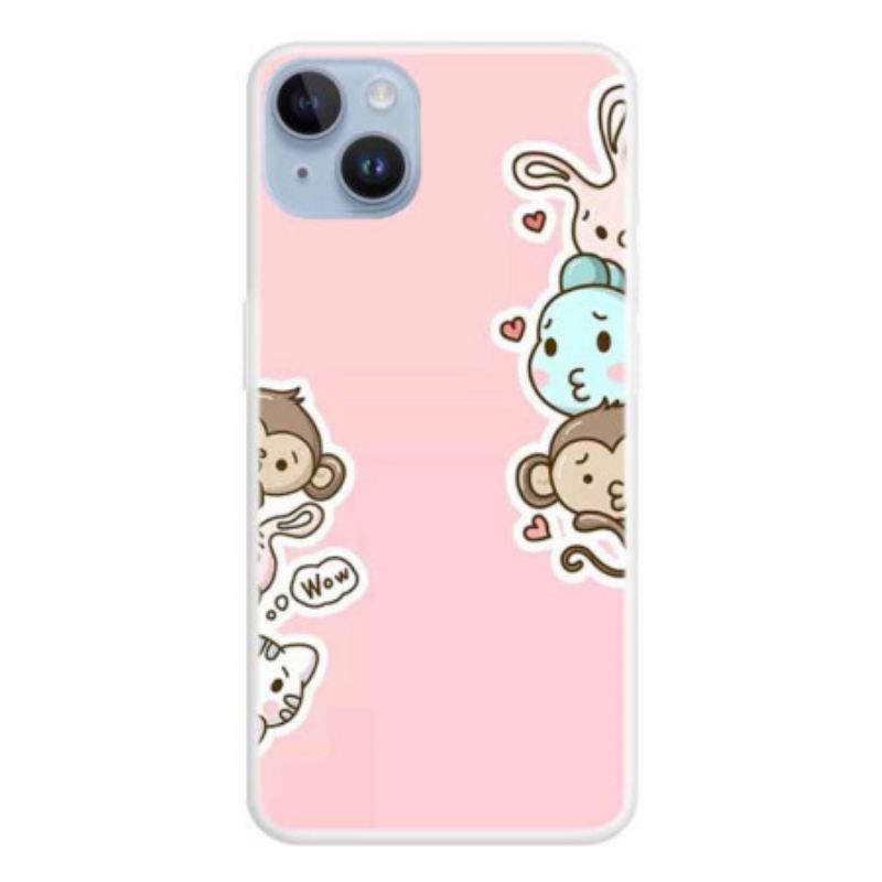 Maskica iPhone 15 Plus Životinje Vau