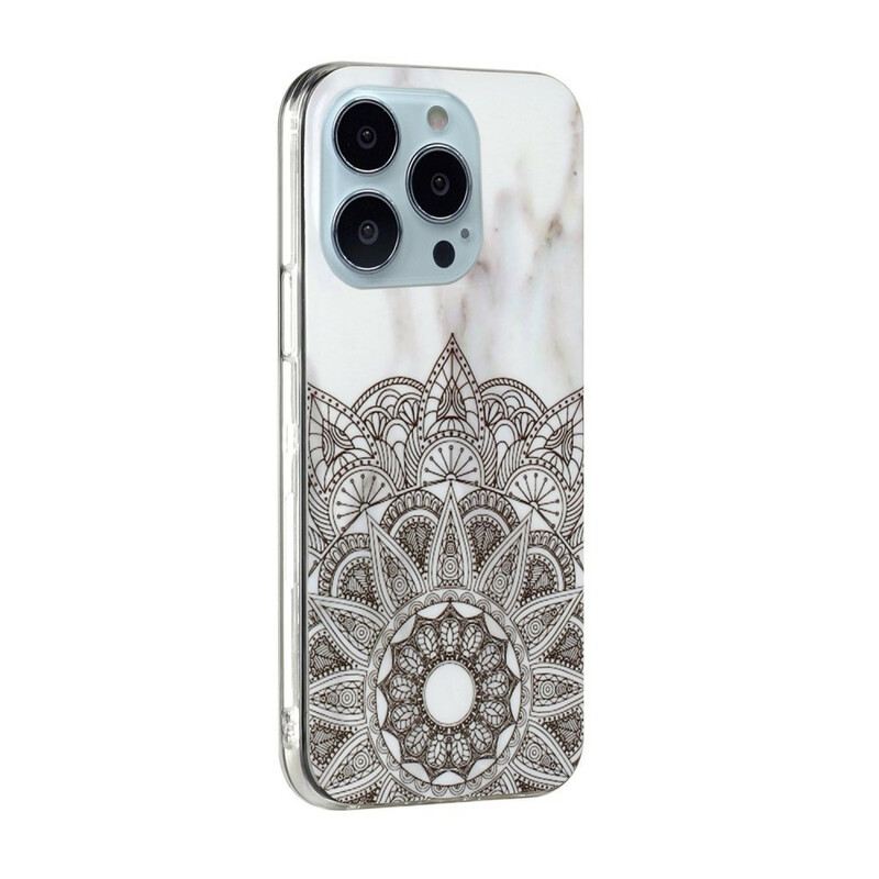 Maskica iPhone 13 Pro Max Mramorirana Mandala