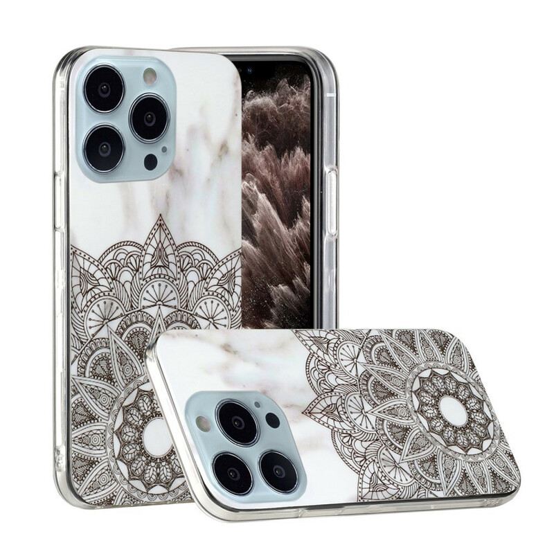 Maskica iPhone 13 Pro Max Mramorirana Mandala