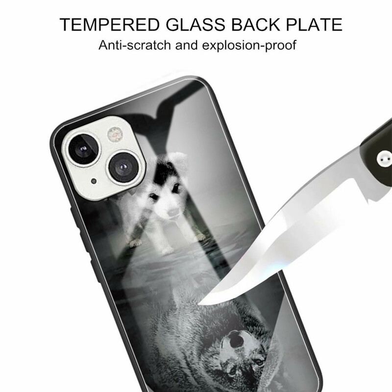 Maskica iPhone 13 Pro Max Puppy Dream Kaljeno Staklo