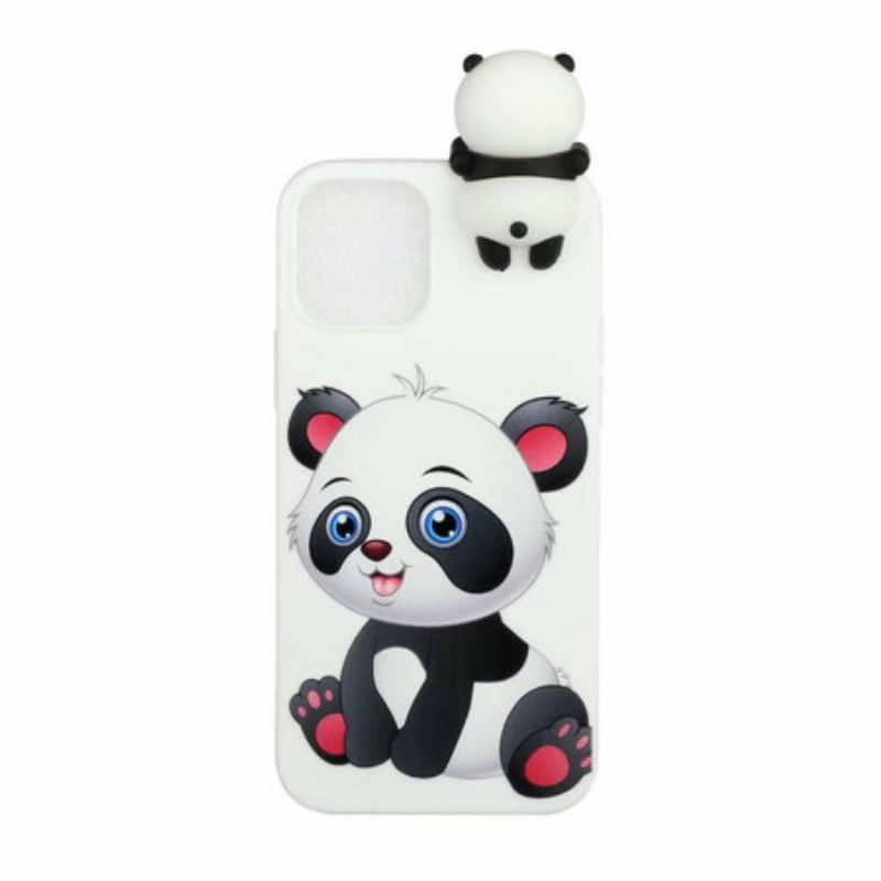 Maskica iPhone 13 Pro Max Slatka Panda 3d