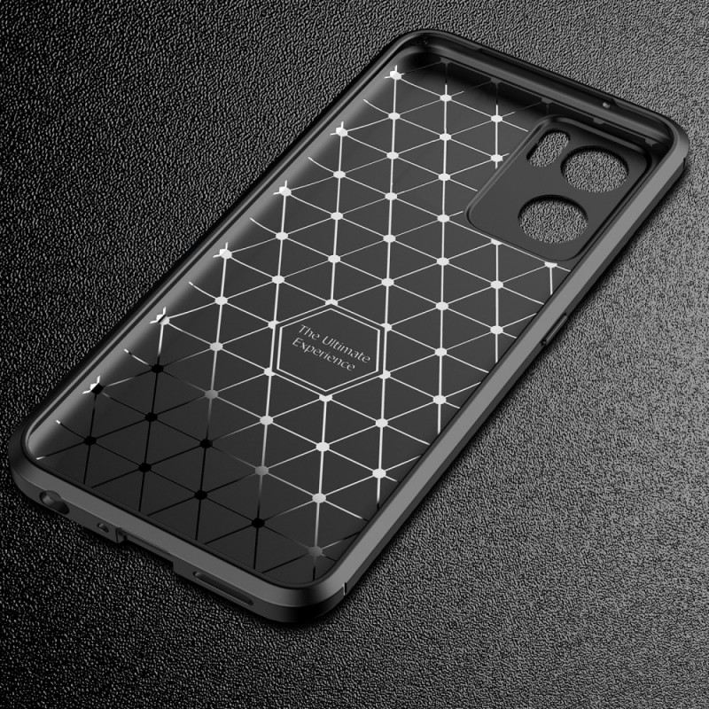 Maskica Oppo Find X5 Lite Brušena Karbonska Vlakna
