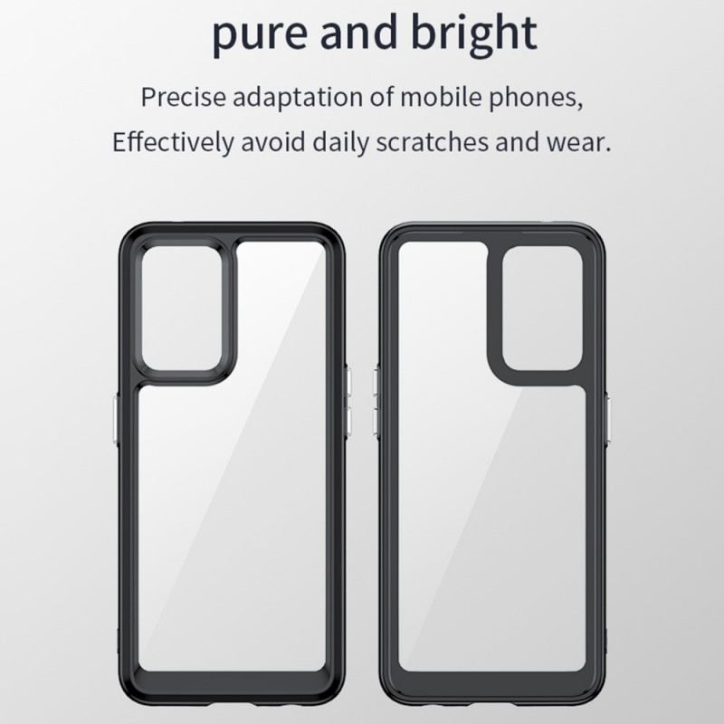 Maskica Oppo Find X5 Lite Rubovi Hibridnih Boja