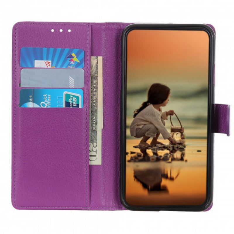 Futrola Xiaomi Redmi Note 10 / 10S Premium Litchi Kožni Efekt