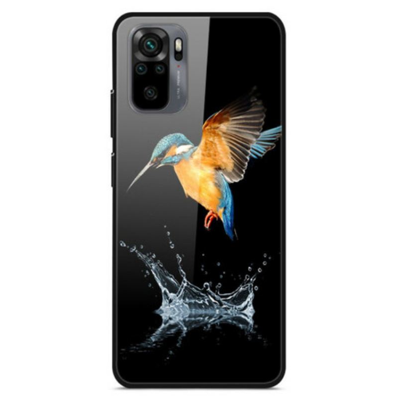 Maskica Xiaomi Redmi Note 10 / 10S Crown Bird Kaljeno Staklo
