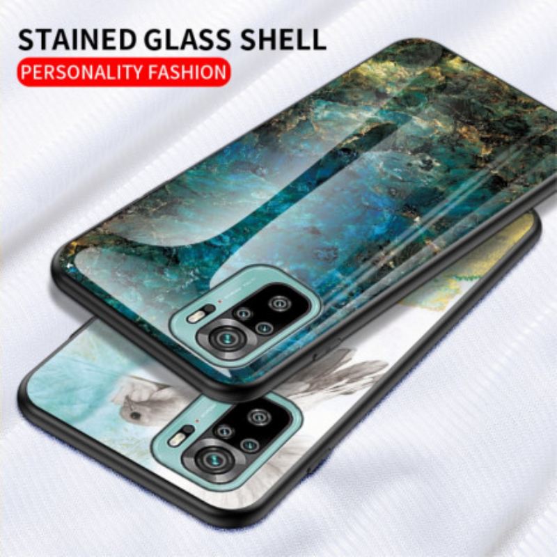Maskica Xiaomi Redmi Note 10 / 10S Kaljeno Staklo U Boji Mramora
