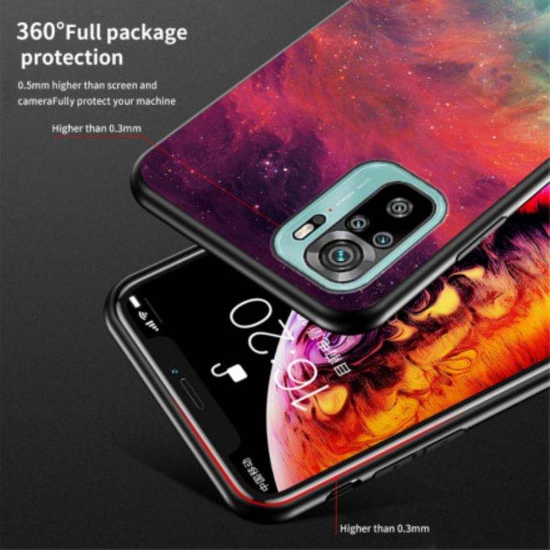 Maskica Xiaomi Redmi Note 10 / 10S Ljepota Kaljeno Staklo