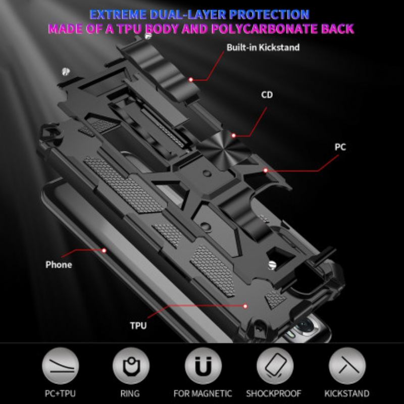 Maskica Xiaomi Redmi Note 10 / 10S Odvojivo S Uklonjivim Postoljem