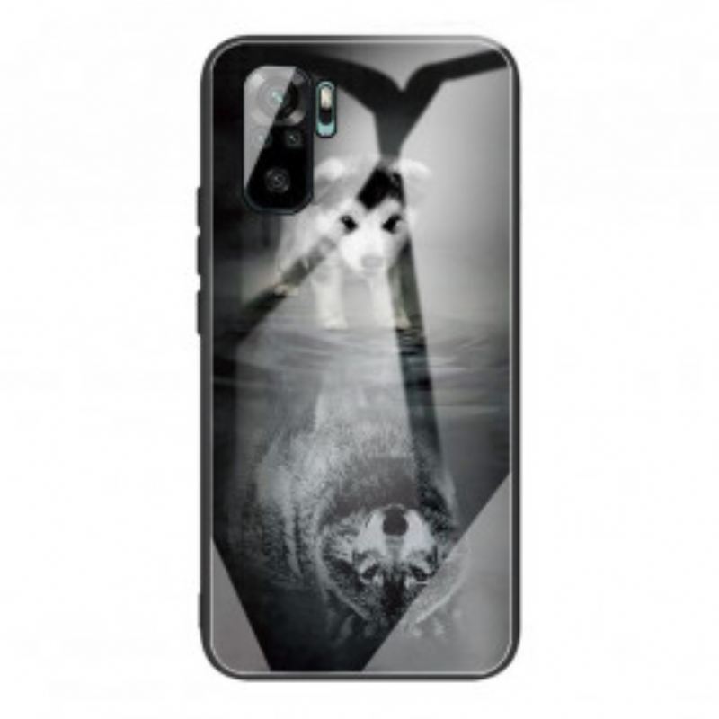 Maskica Xiaomi Redmi Note 10 / 10S Puppy Dream Kaljeno Staklo