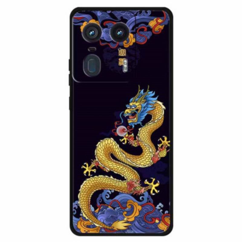 Maskica Za Motorola Edge 50 Ultra Uzorak Zmaja