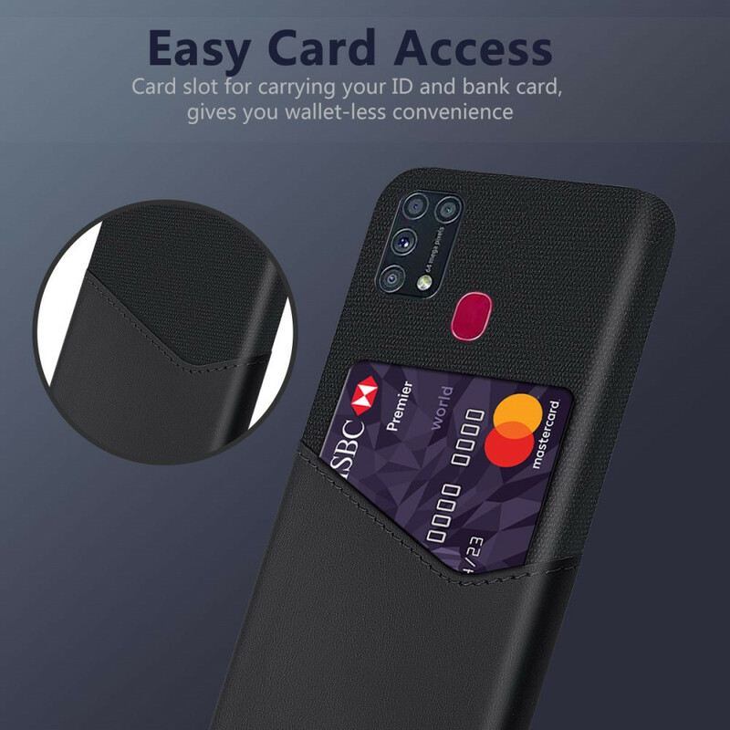 Maskica Samsung Galaxy M31 Držač Kartice Ksq