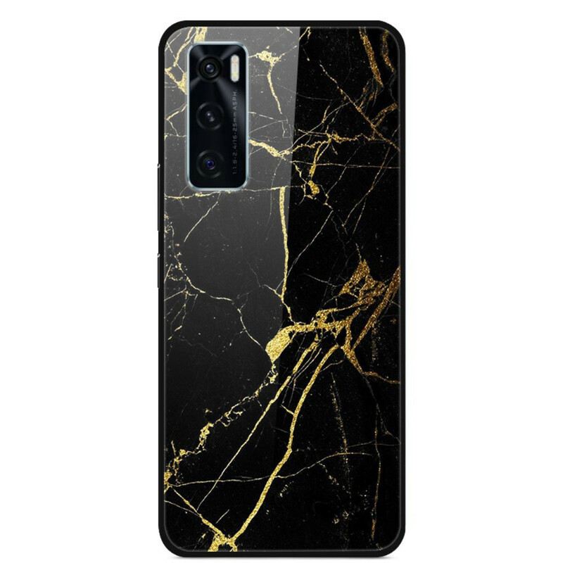 Maskica Vivo Y70 Vrhunsko Mramorno Kaljeno Staklo