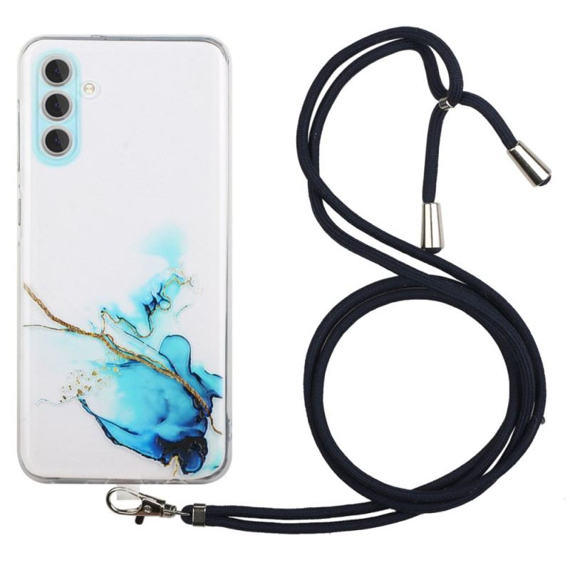 Maskica Za Samsung Galaxy A15 5g Akvarelni Mramorni Kabel