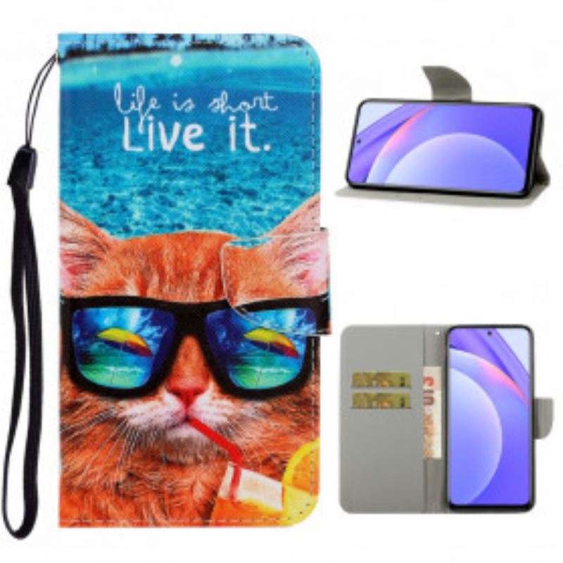 Futrola Xiaomi Redmi Note 9 Pro 5G Cat Live It Strappy