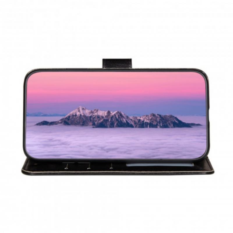Kožna Futrola Xiaomi Redmi Note 9 Pro 5G Dizajn Leptira