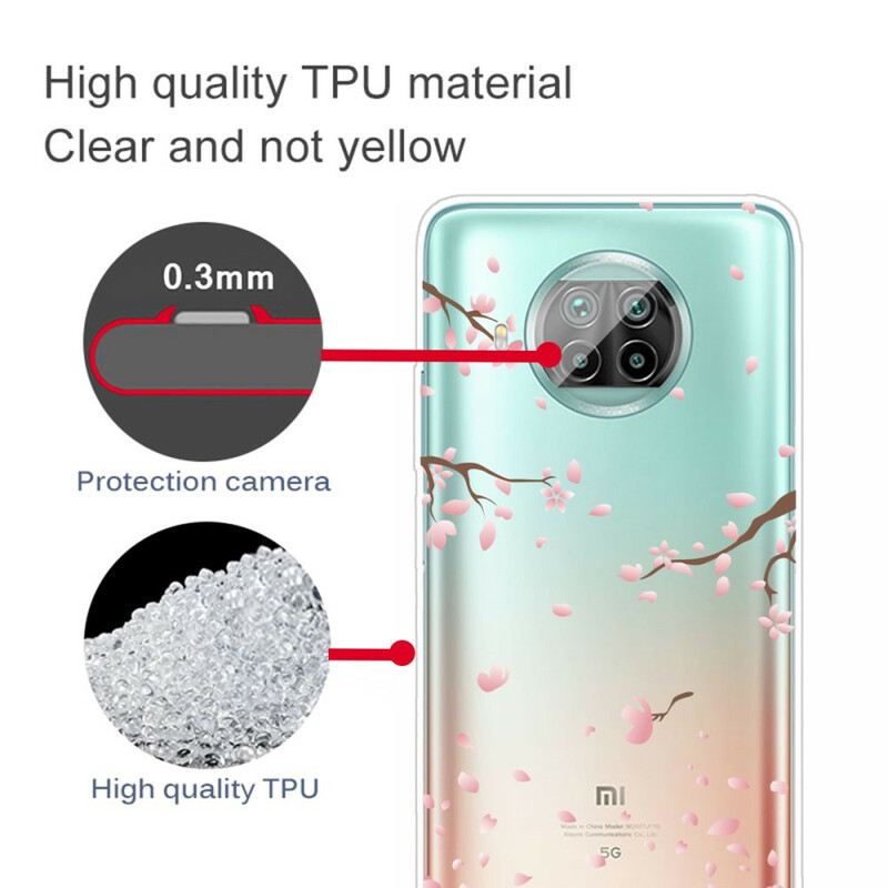 Maskica Xiaomi Redmi Note 9 Pro 5G Cvjetne Grane