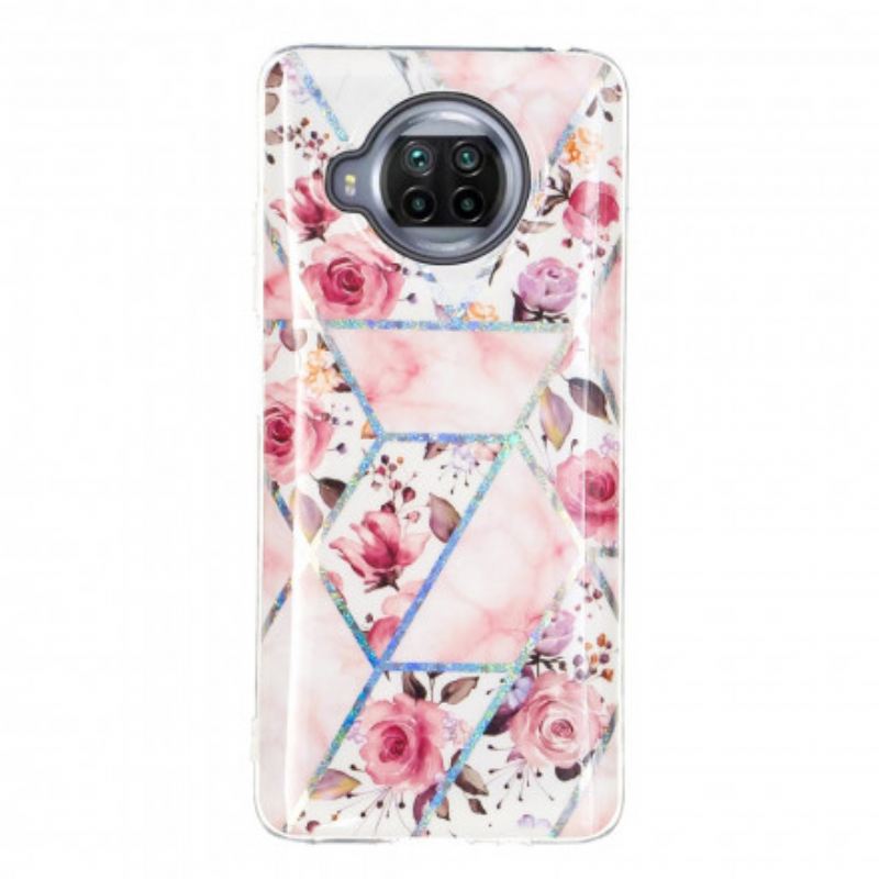 Maskica Xiaomi Redmi Note 9 Pro 5G Mramorirano Cvijeće