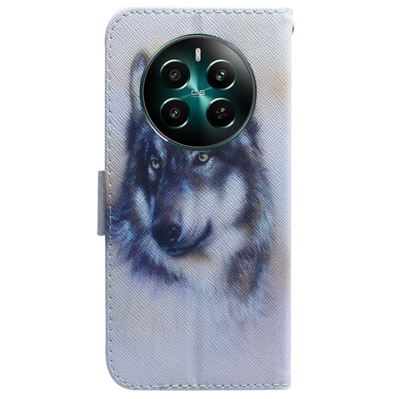 Flip Futrola Realme 12 Plus 5g Maskice Za Mobitele Vuk Akvarel