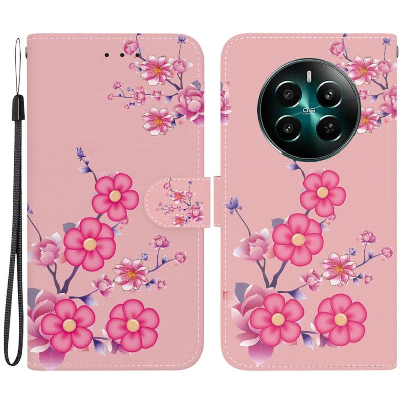 Kožna Futrola Za Realme 12 Plus 5g Sakura S Remenom