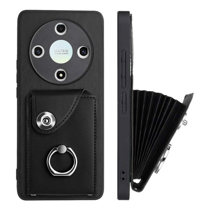 Maskica Za Honor X9b / Magic 6 Lite Držač Kartice S Efektom Kože