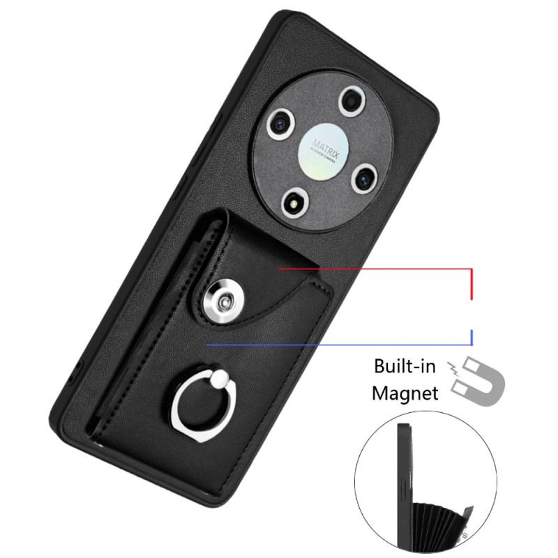 Maskica Za Honor X9b / Magic 6 Lite Držač Kartice S Efektom Kože