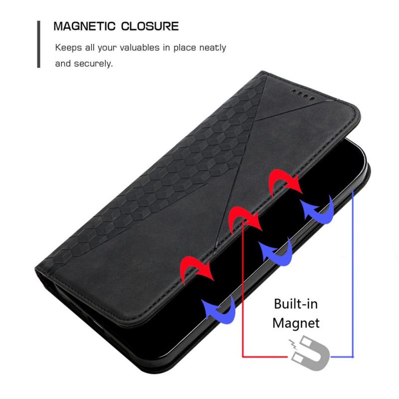 Flip Futrola Moto E40 / E30 / E20 Kožna Futrola Geo Kožni Efekt