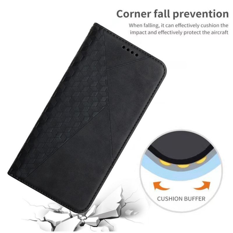 Flip Futrola Moto E40 / E30 / E20 Kožna Futrola Geo Kožni Efekt