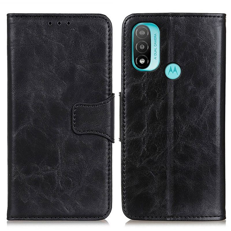 Kožna Futrola Moto E40 / E30 / E20 Flip Futrola Dvostrani Magnetski Poklopac