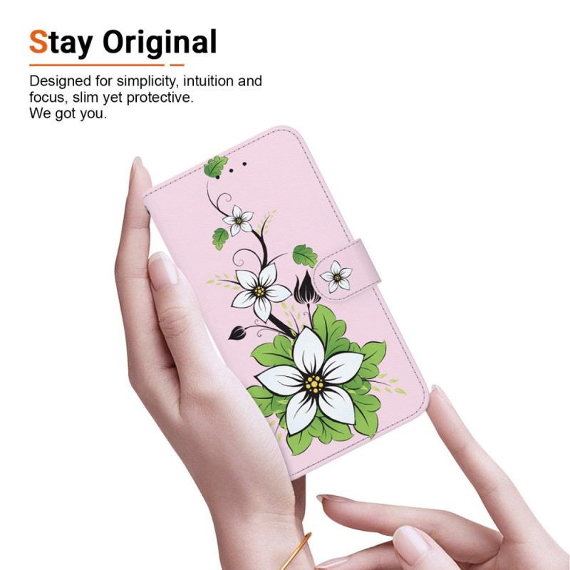 Kožna Futrola Xiaomi 14t Ljiljan