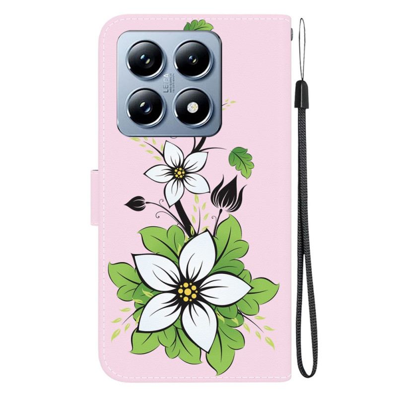 Kožna Futrola Xiaomi 14t Ljiljan