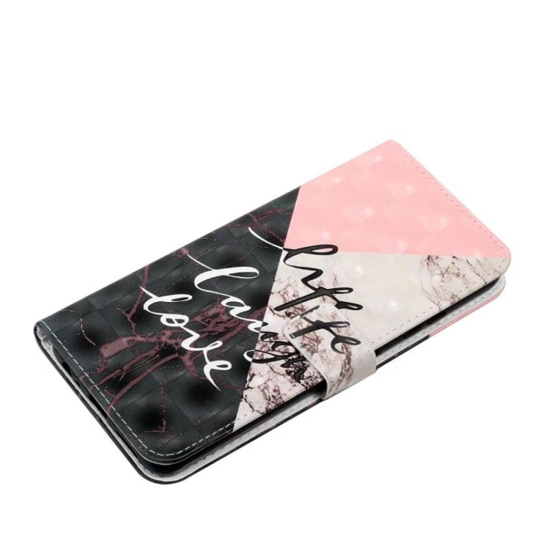 Kožna Futrola Za Xiaomi 14t Trobojni Mramor