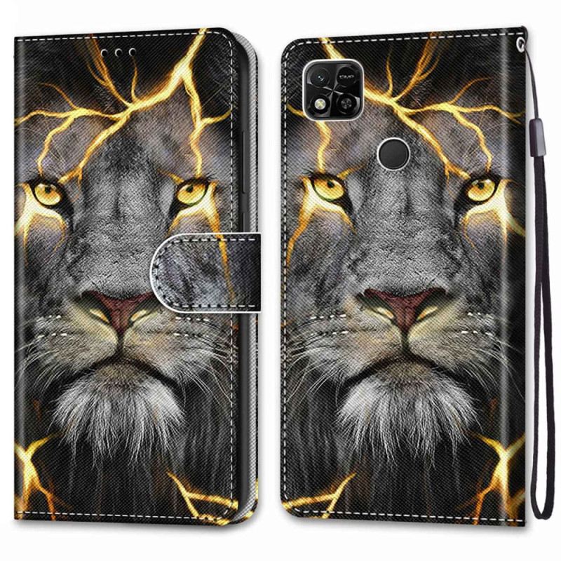 Futrola Xiaomi Redmi 10A Lanyard Electric Lion