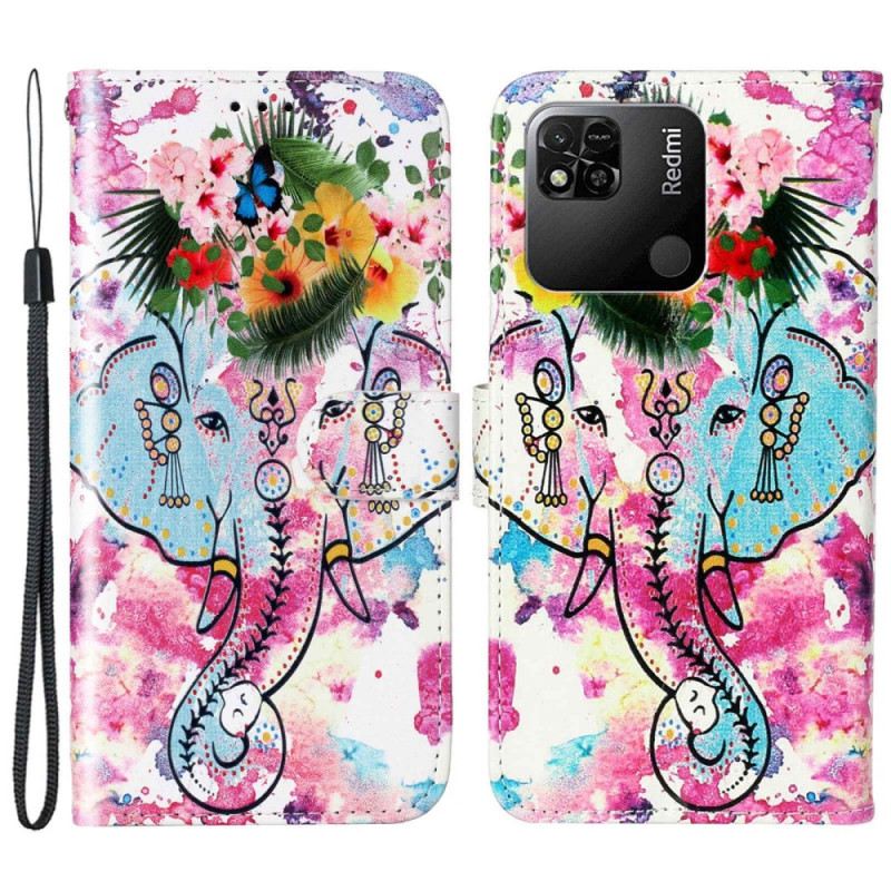 Futrola Xiaomi Redmi 10A Plemenski Slon S Remenom