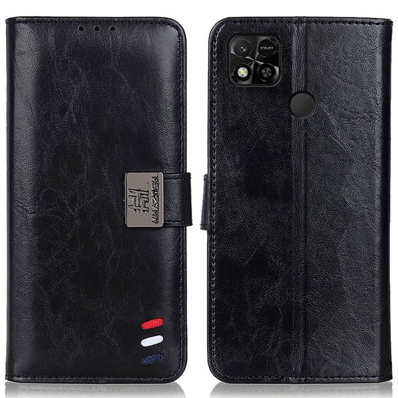 Futrola Xiaomi Redmi 10A Trobojni Kožni Efekt