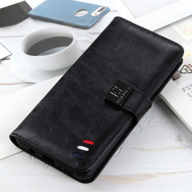 Futrola Xiaomi Redmi 10A Trobojni Kožni Efekt