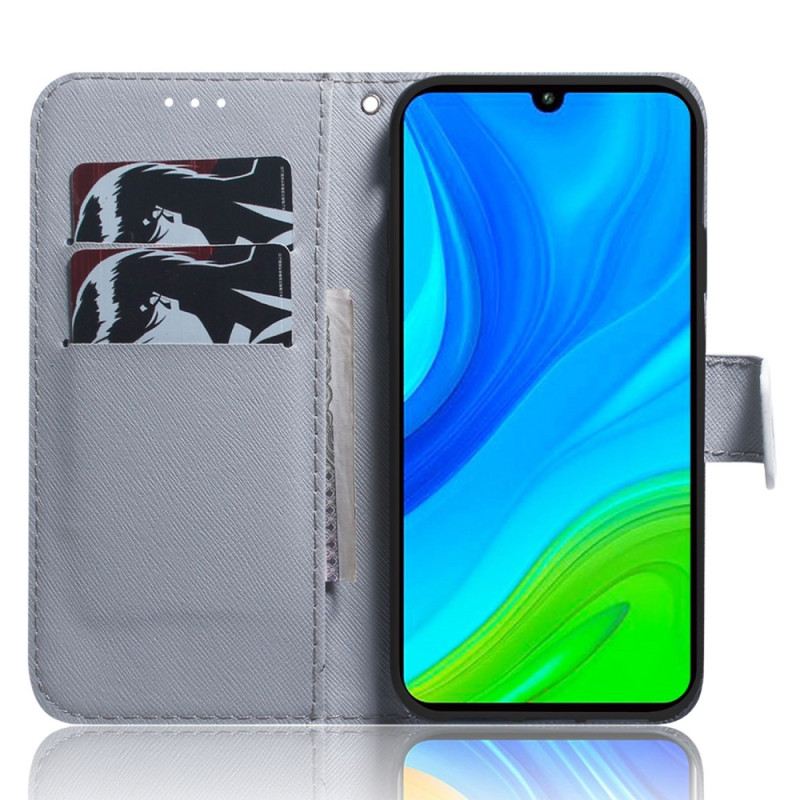 Kožna Futrola Xiaomi Redmi 10A Sanjajući-lav