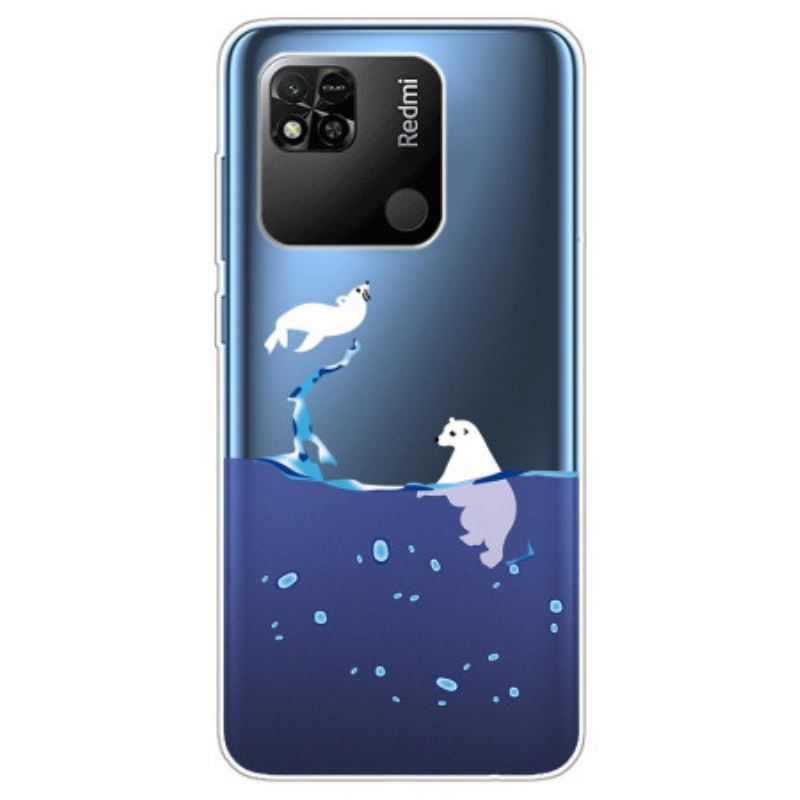 Maskica Xiaomi Redmi 10A Transparent Sea Games