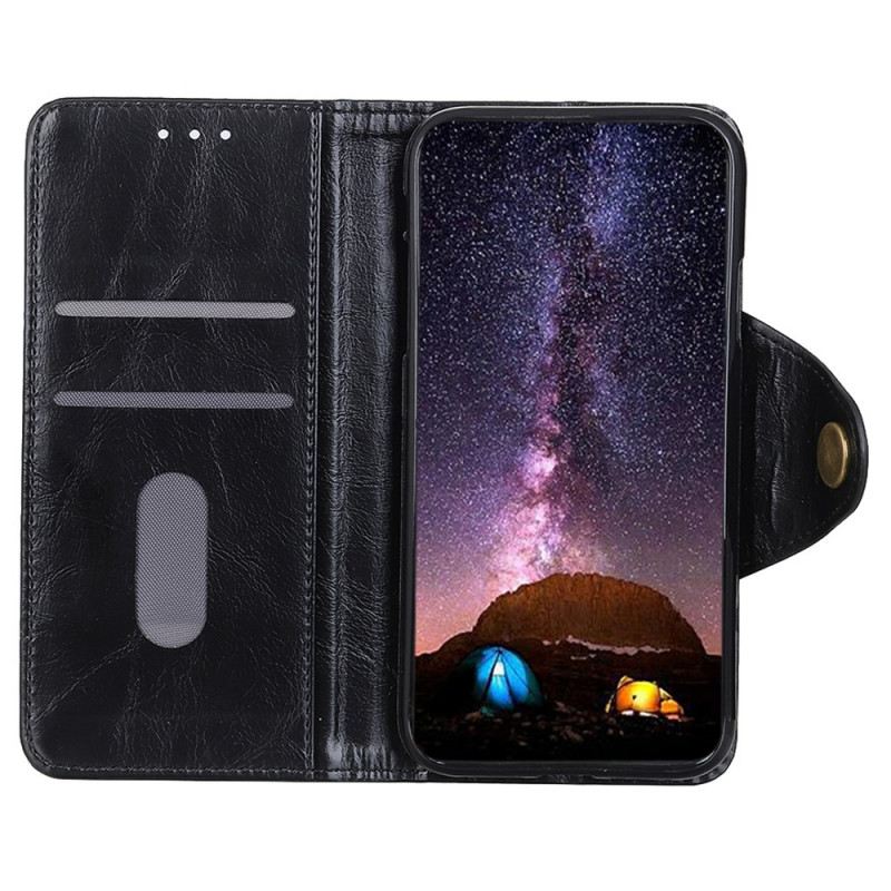 Futrola Samsung Galaxy A03s Gumb Od Sjajne Umjetne Kože